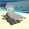 Highwood Usa Crestone Chaise Lounge Outdoor Furniture for Pool, Patio CM-LNGSQ62-CGE - alternate 3